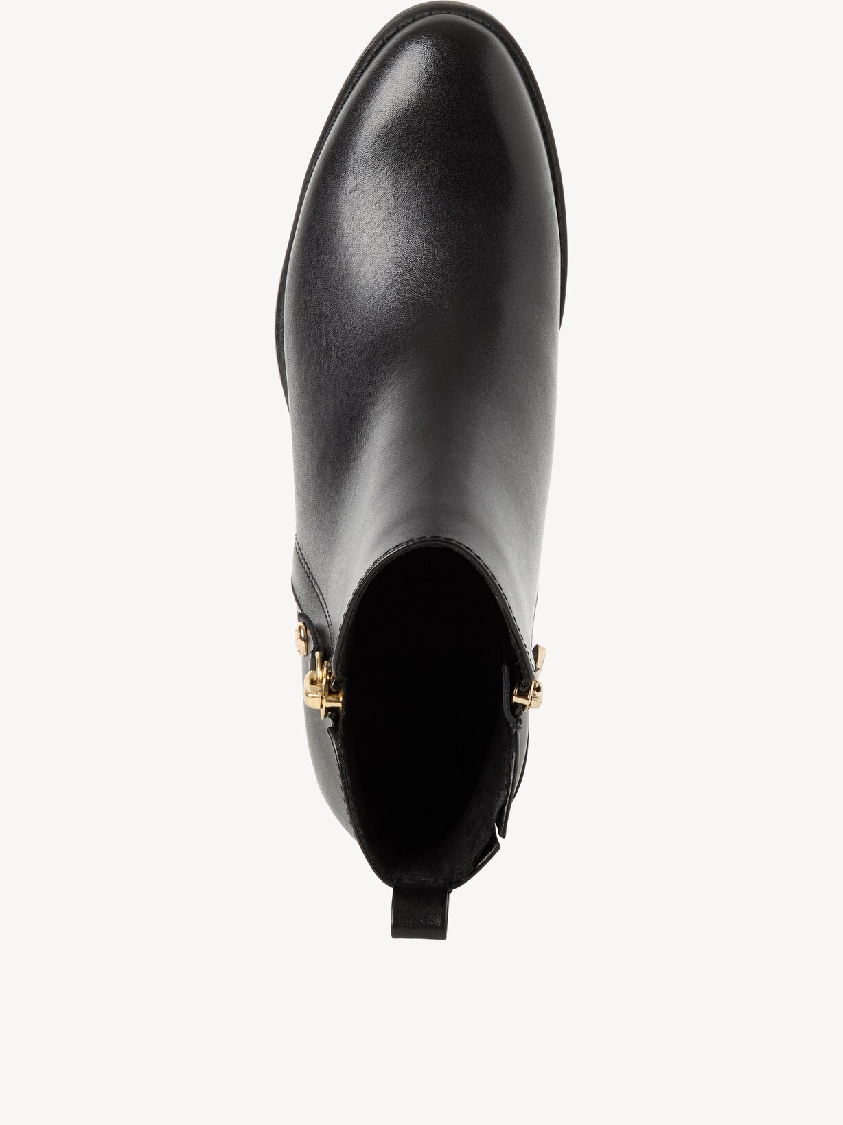 Marco Tozzi, Bottine en cuir - noir BLACK, image 5 sur 6
