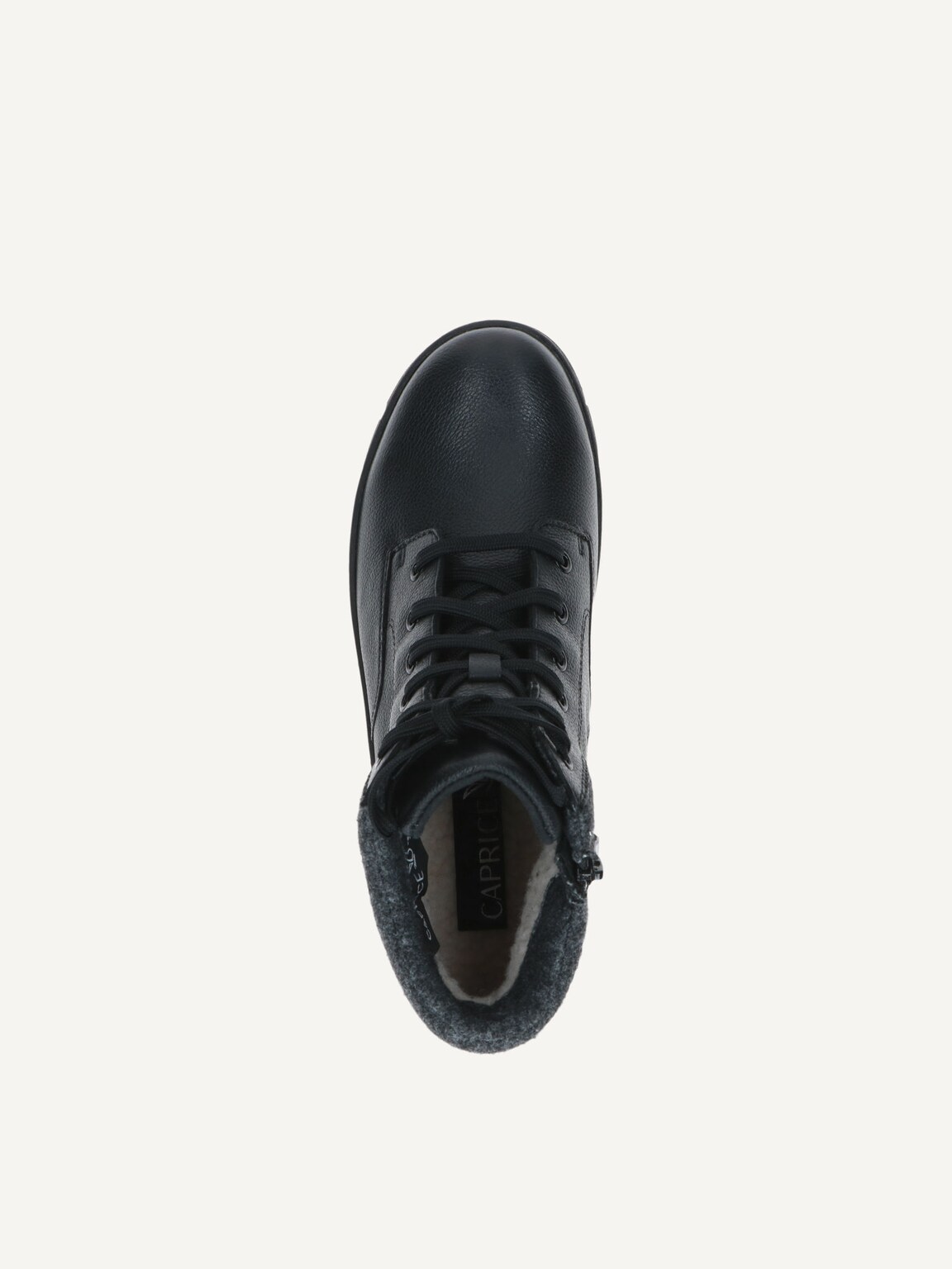 Caprice, Bootie - black warm lining BLACK NAPPA, image 5 of 5