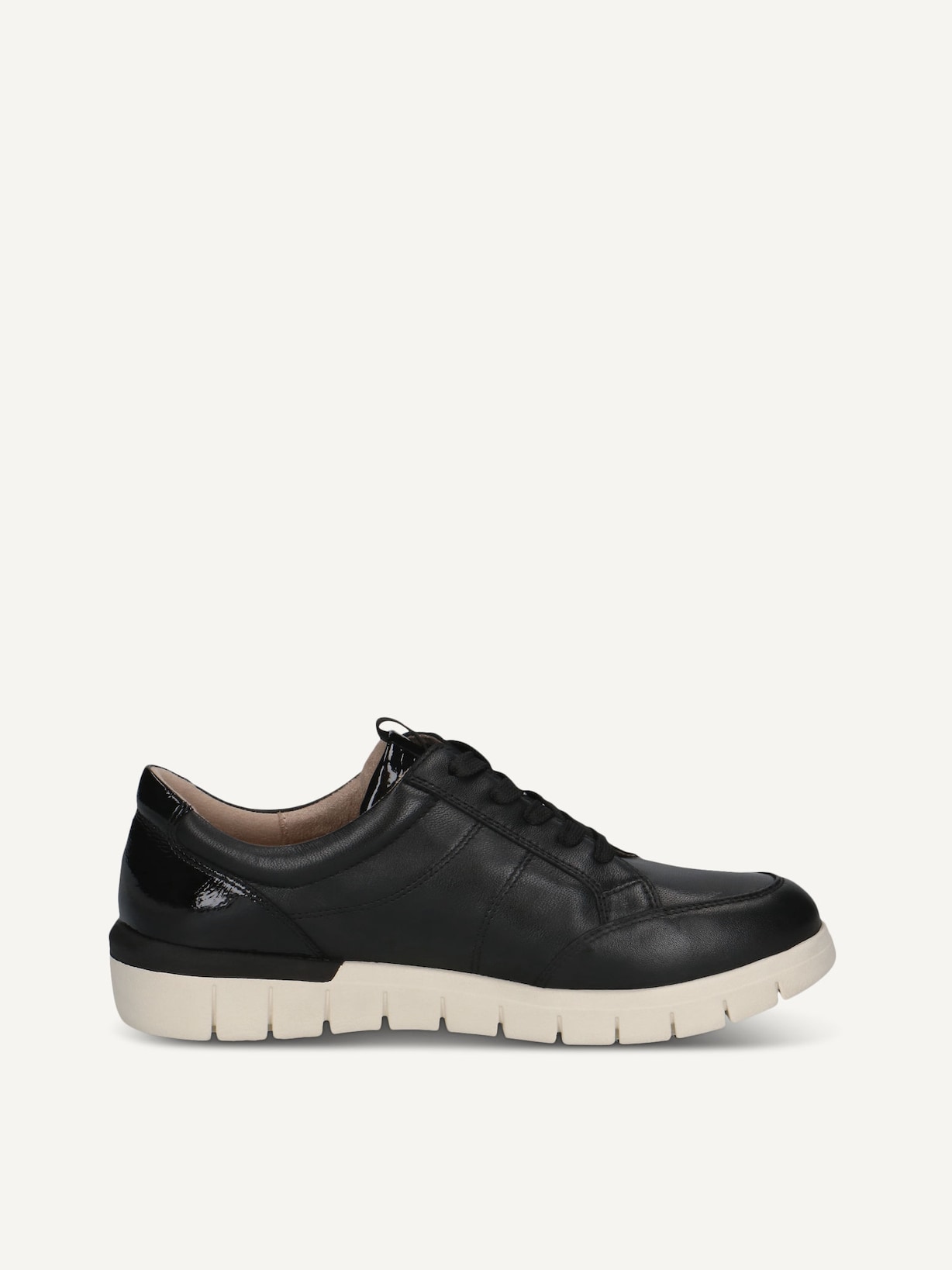 Caprice, Basket en cuir - noir BLACK COMB, image 3 sur 5