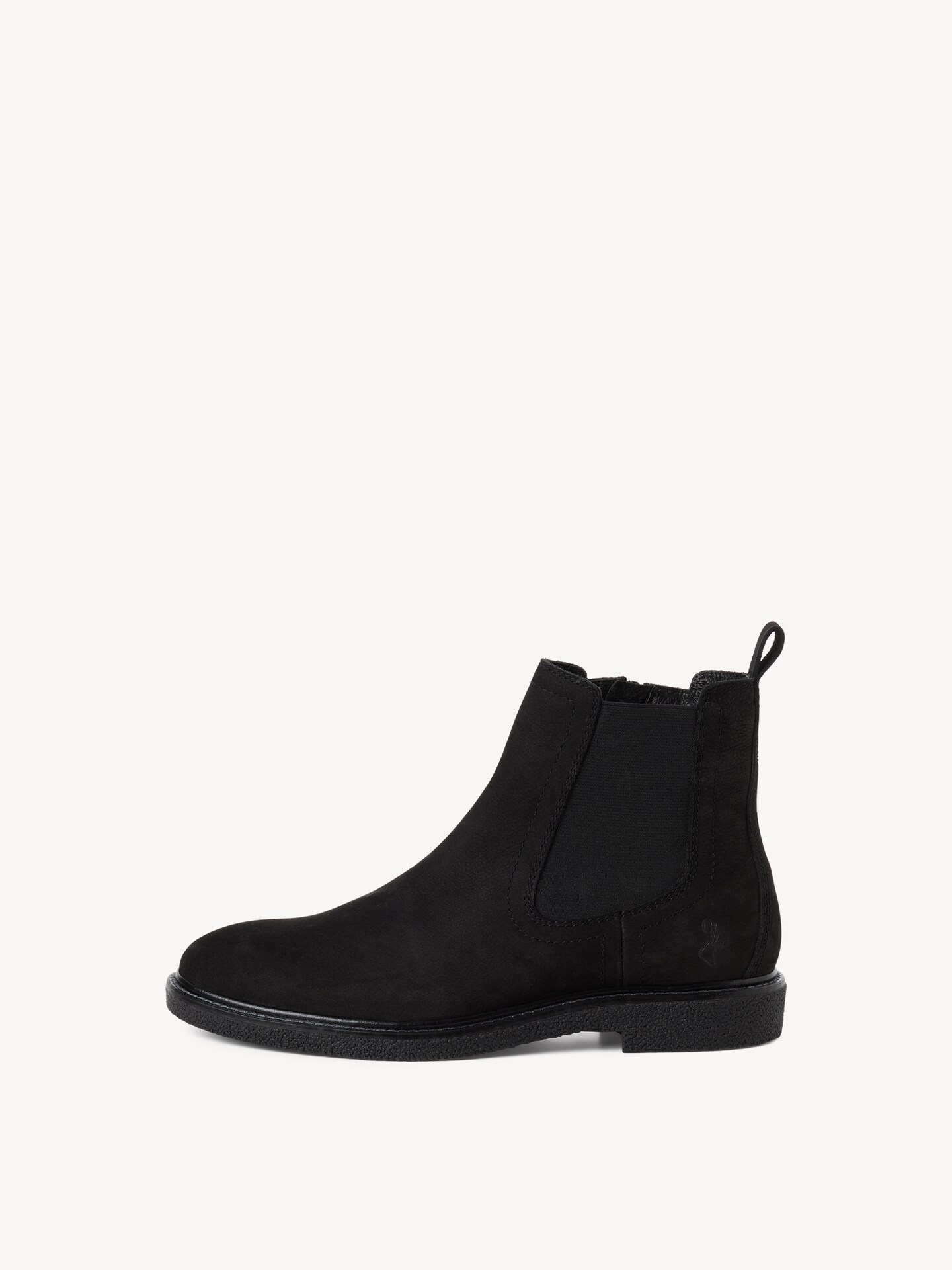 Marco Tozzi, Bottine Chelsea en cuir - noir BLACK
