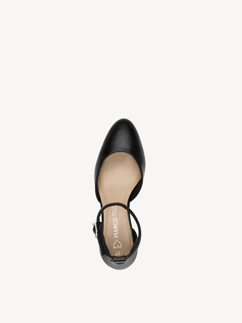 Marco Tozzi, Pumps - sort BLACK, billede 5 af 6