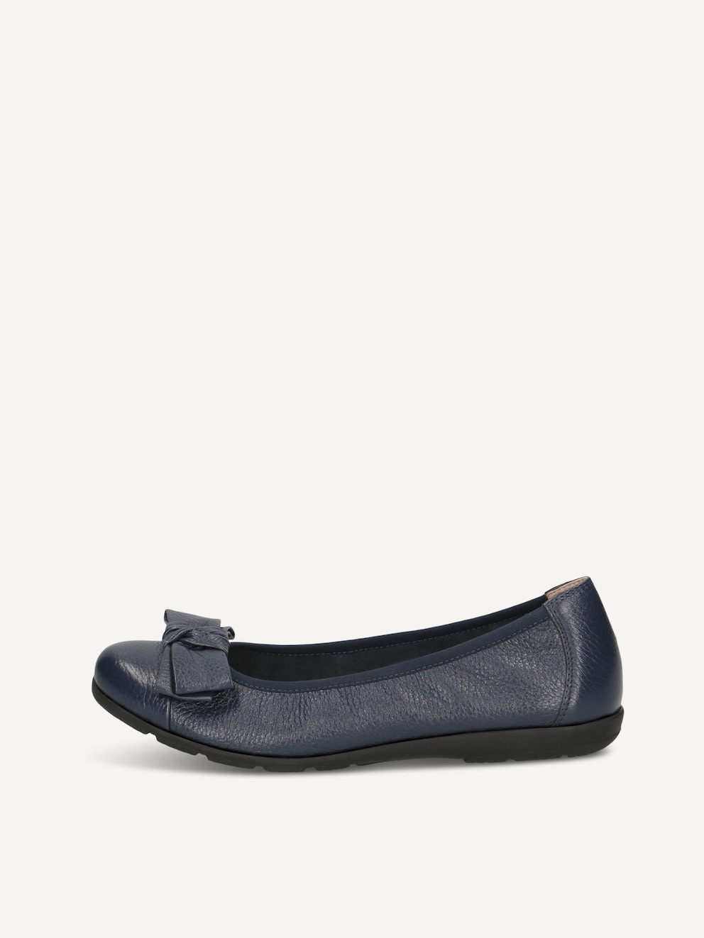 Caprice, Ballerine en cuir - bleu OCEAN DEER, image 1 sur 5