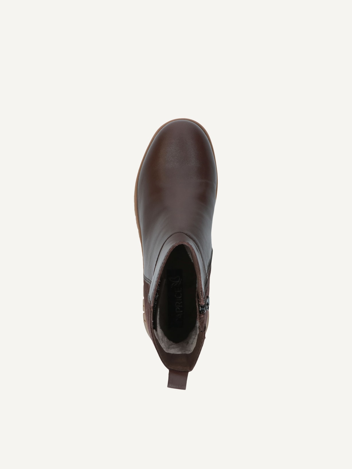 Caprice, Bottine en cuir - marron DK BROWN COMB, image 4 sur 5