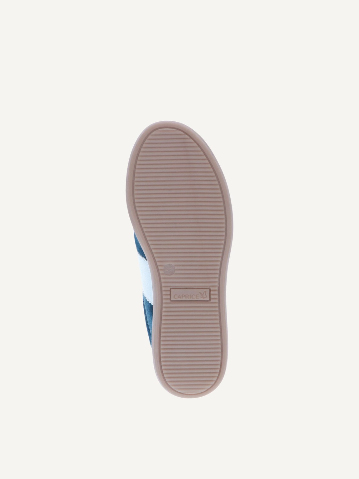 Caprice, Leather Sneaker - blue OCEAN/WHITE, image 4 of 5