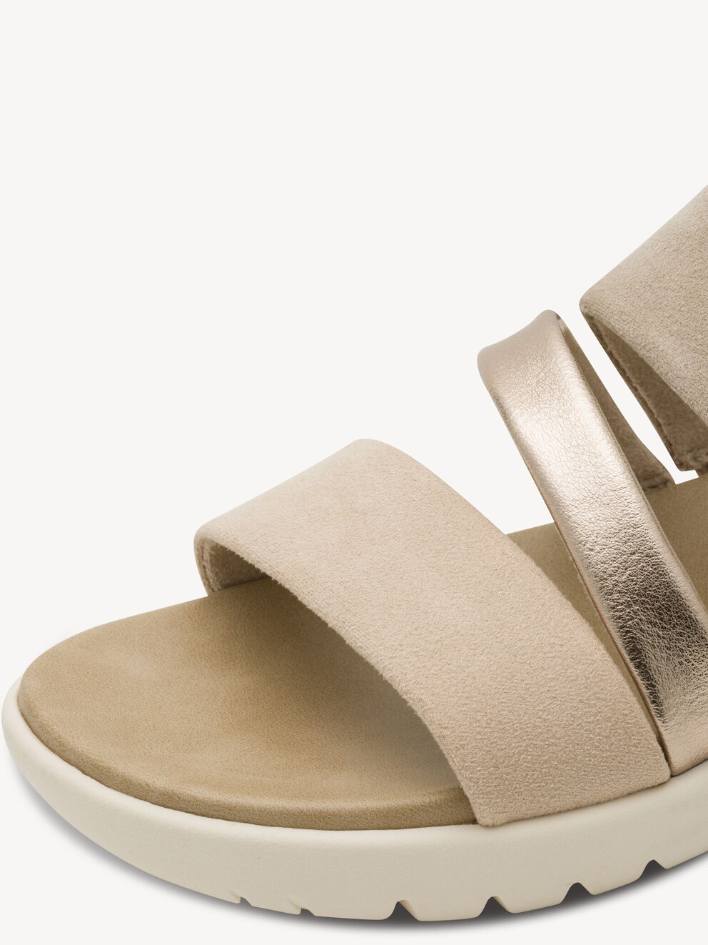 Marco Tozzi, Ciabatte - beige DUNE COMB, immagine 4 di 6