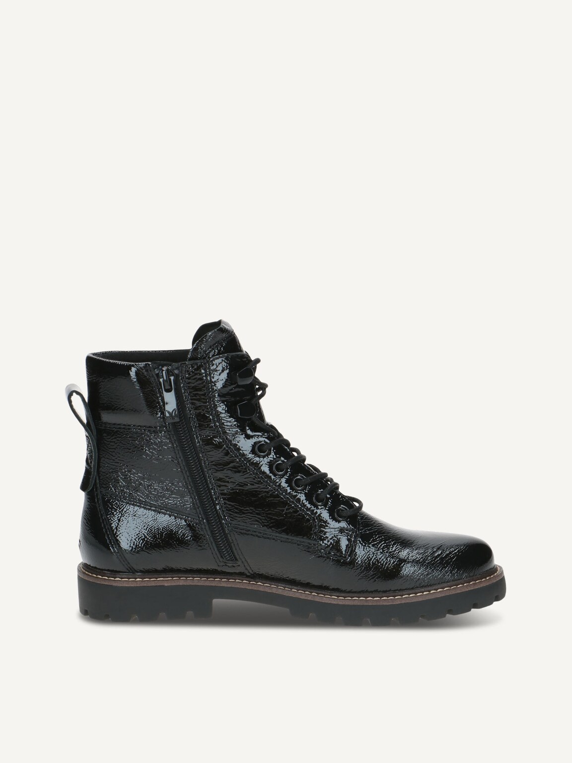 Caprice, Leather Bootie - black BLACK NAPLAK, image 3 of 5