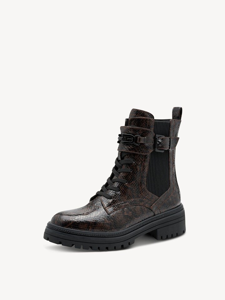 Marco Tozzi, Stiefelette - braun CAFE STRUCTURE