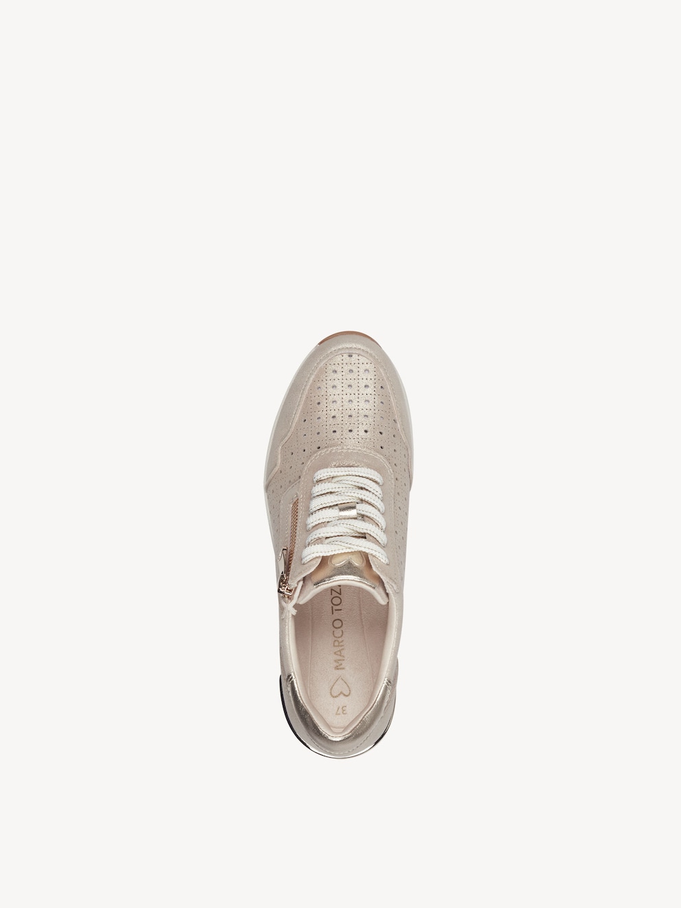 Marco Tozzi, Sneaker - metallic PLATINUM COMB, Bild 5 von 6