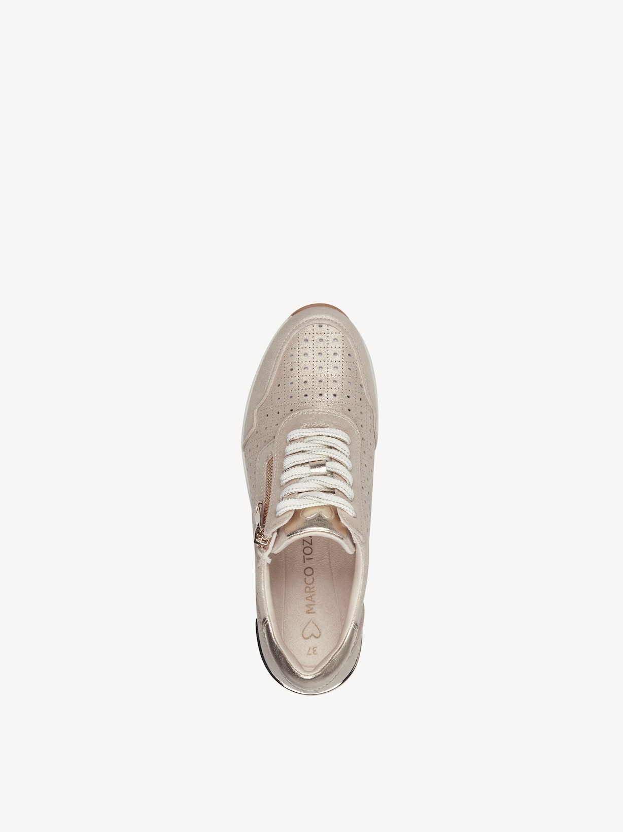 Marco Tozzi, Sneaker - metallic PLATINUM COMB, Bild 5 von 6