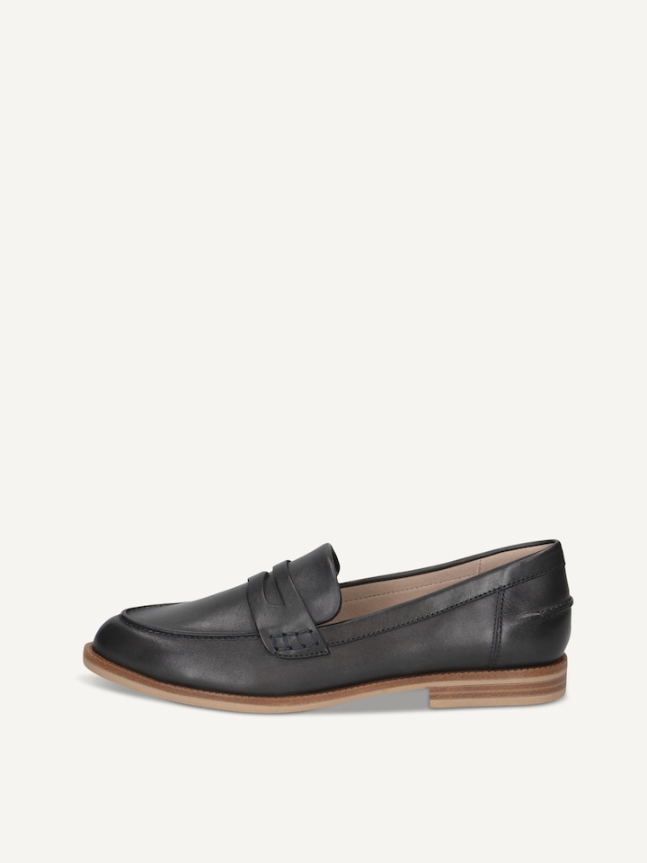 Caprice, Slipper en cuir - bleu OCEAN NAPPA
