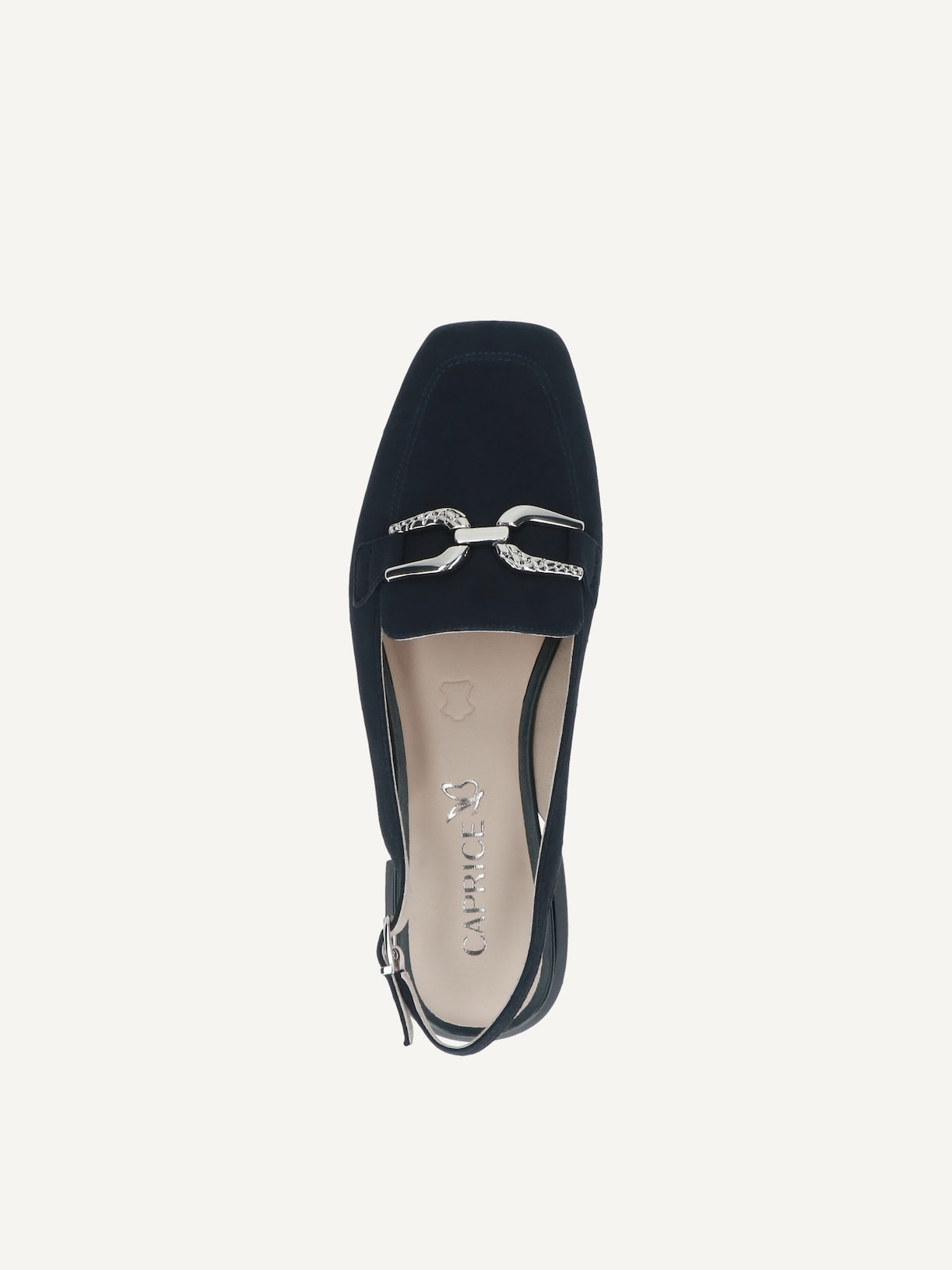 Caprice, Escarpin en cuir - bleu OCEAN SUEDE, image 5 sur 6