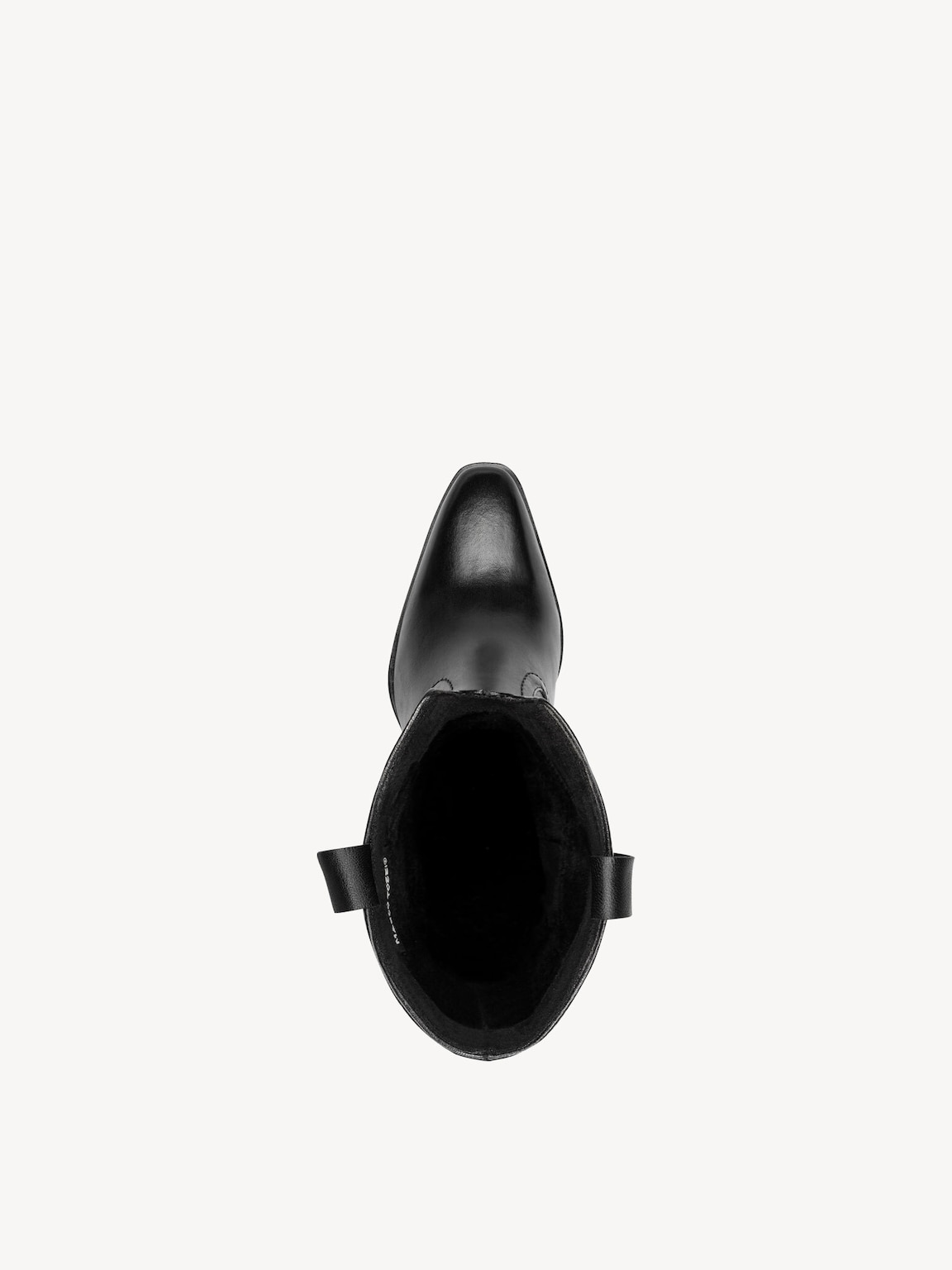 Marco Tozzi, Leather Bootie - black, BLACK NAPPA, Image 4 of 7