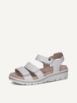 Selected, Caprice, Leather Sandal - white WHITE/SILVER