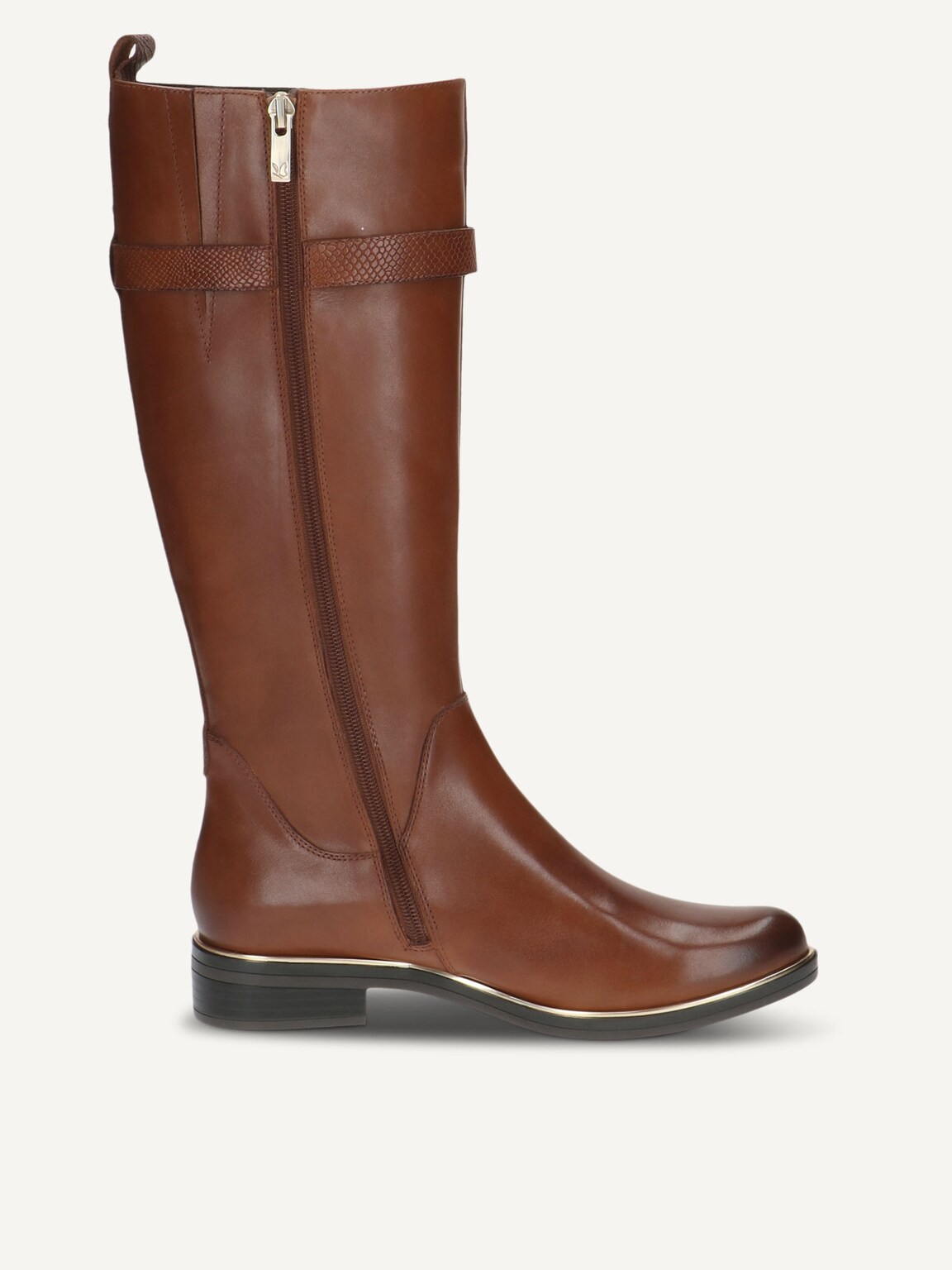 Caprice, Leather Boots - brown COGNAC COMB, image 4 of 6