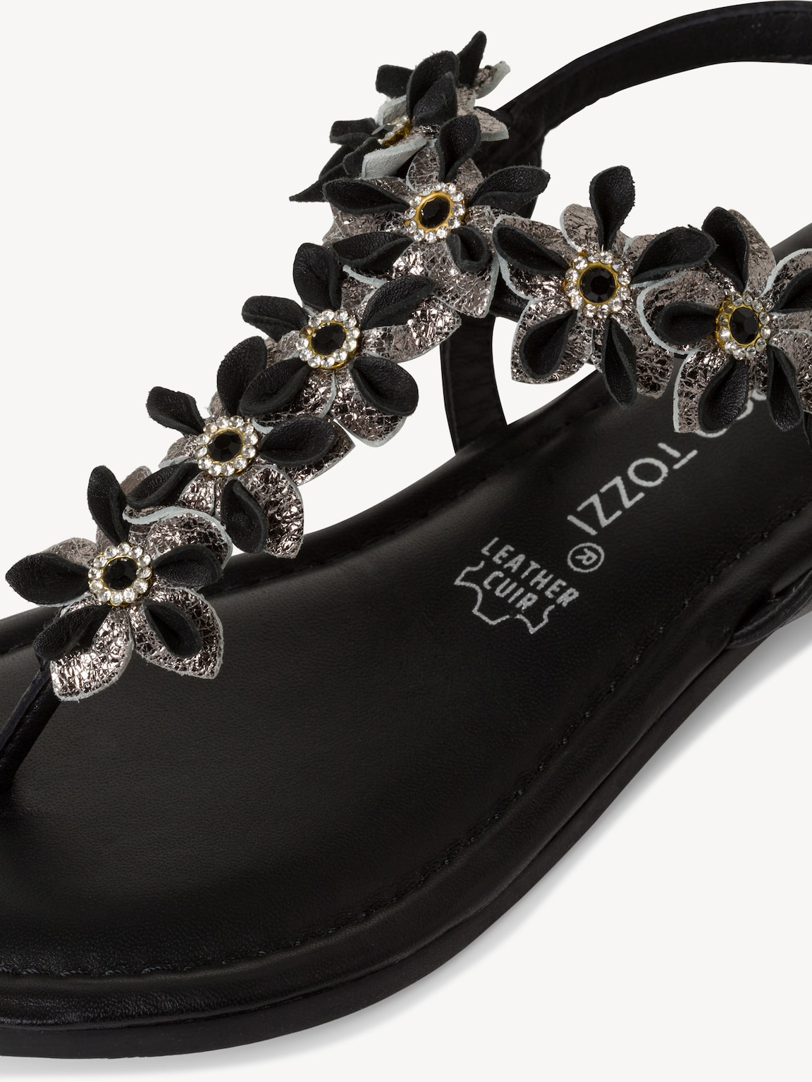 Marco Tozzi, Sandalo - nero BLACK COMB, immagine 5 di 6