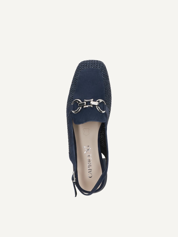 Caprice, Ballerine - bleu OCEAN COMB, image 5 sur 6