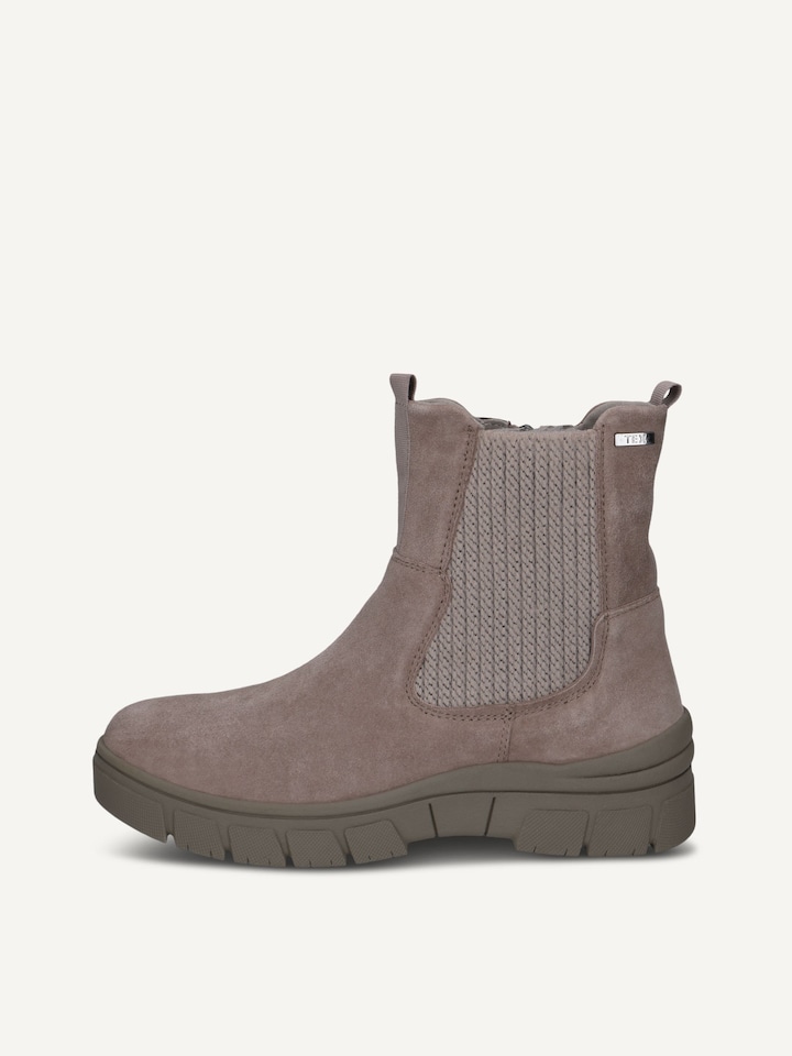 Caprice, Bottine en cuir - marron TAUPE SUEDE
