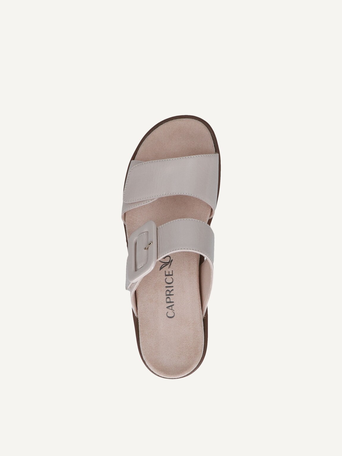 Caprice, Leather Mule - white SNOW NAPLAK, image 6 of 6