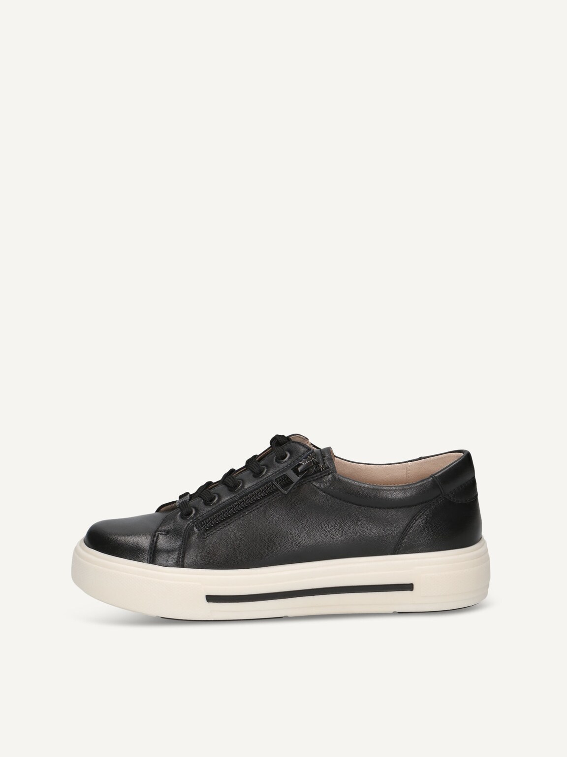 Caprice, Leather Sneaker - black BLACK NAPPA, image 2 of 5