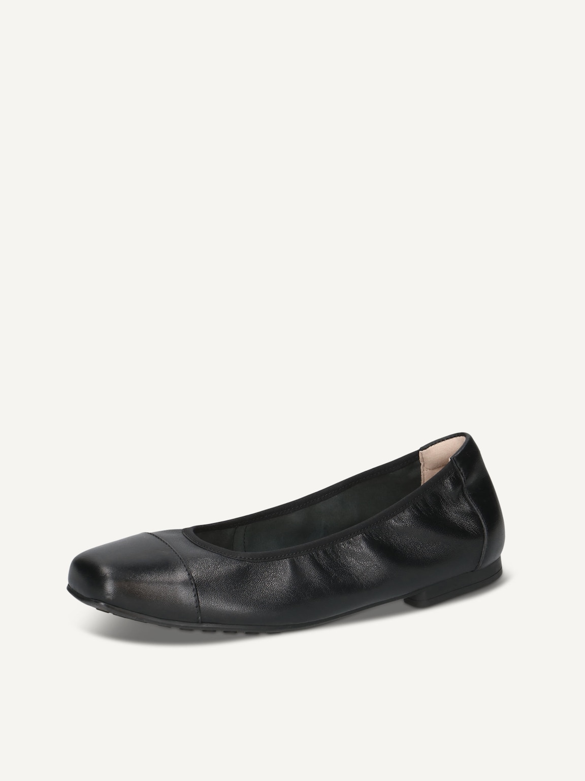 Caprice, Leather Ballerina - black BLACK NAPPA, image 1 of 6