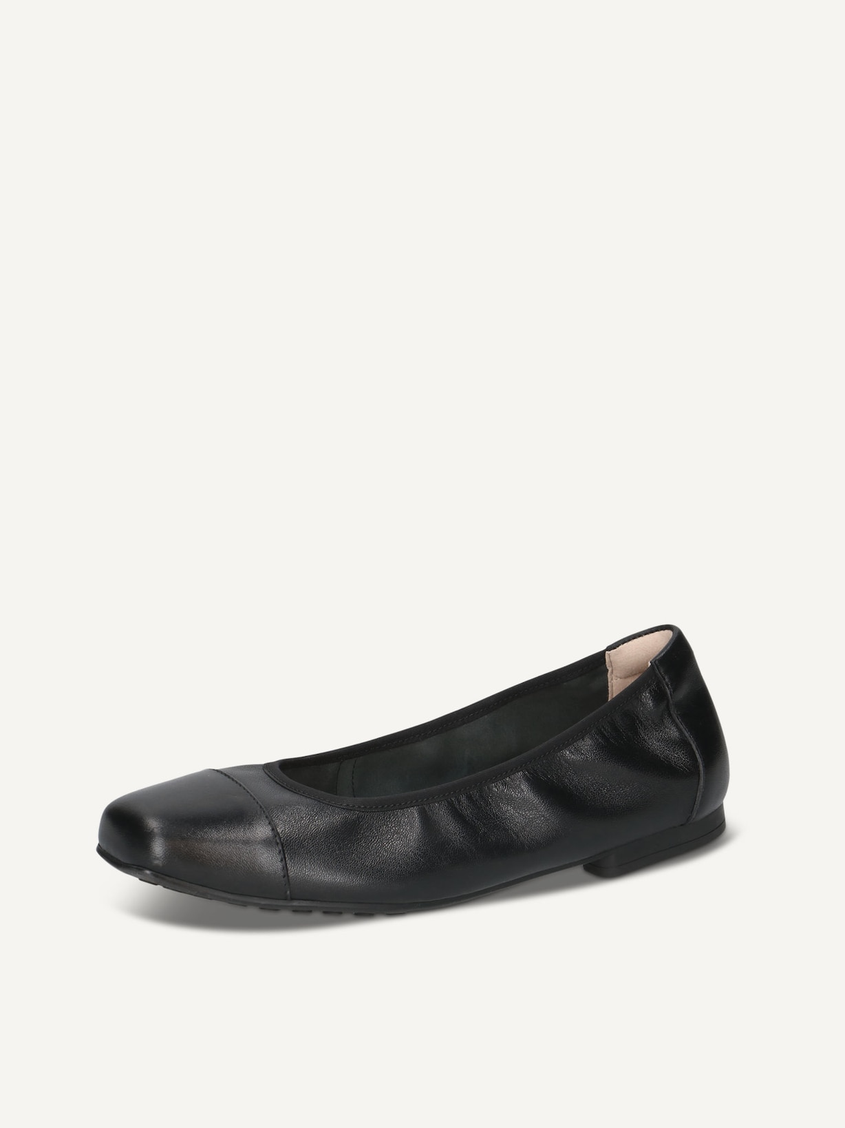 Caprice, Ballerine en cuir - noir BLACK NAPPA, image 3 sur 6