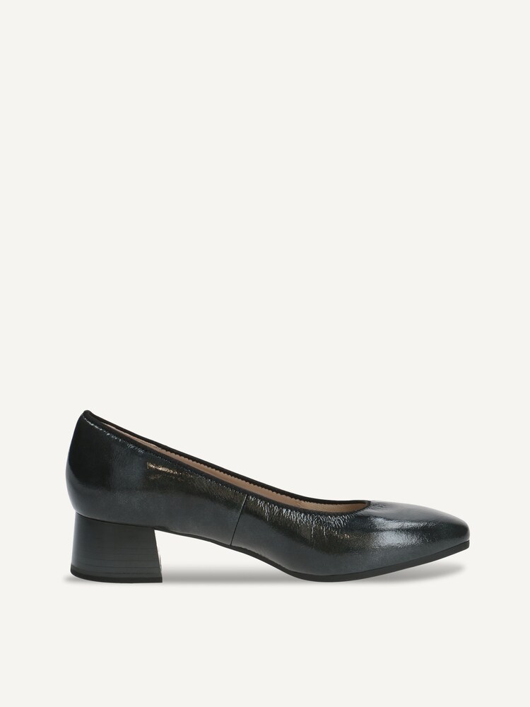 Caprice, Leather Pumps - grey STONE NAPLAK, image 3 of 5