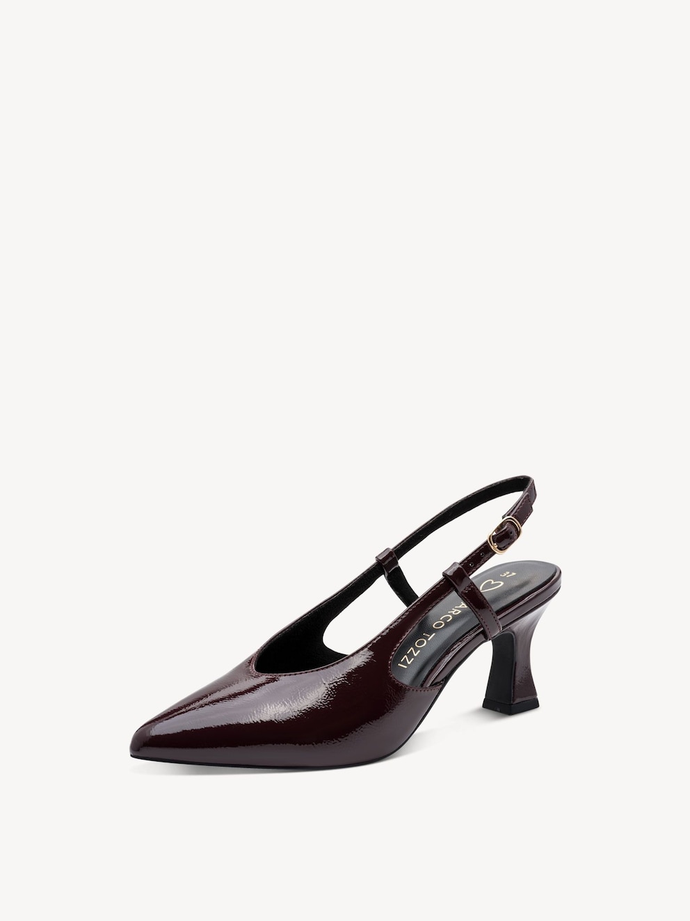 Marco Tozzi, Pumps - red BORDEAUX PAT., image 2 of 6