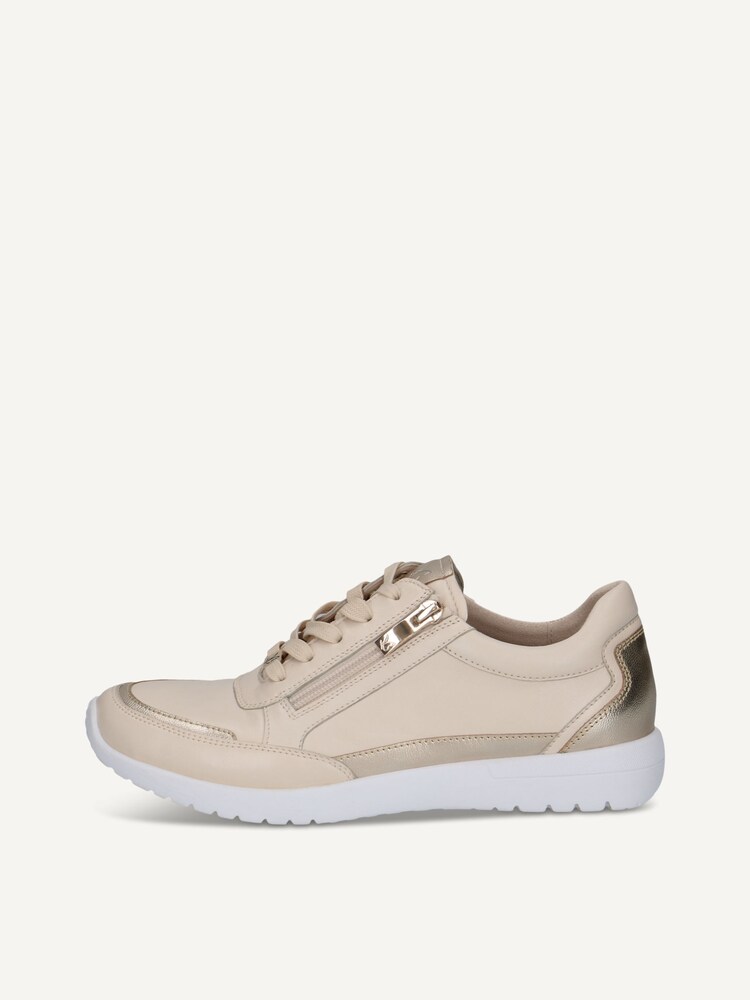 Caprice, Leather Low shoes - beige CREAM/GOLD, image 3 of 6