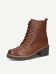 Not selected, Caprice, Leather Bootie - brown warm lining COGNAC NAPPA
