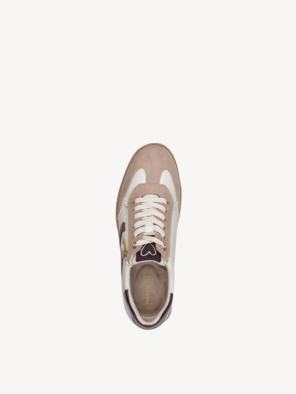 Marco Tozzi, Sneaker - beige CREAM/BORDEAUX, Bild 5 von 6