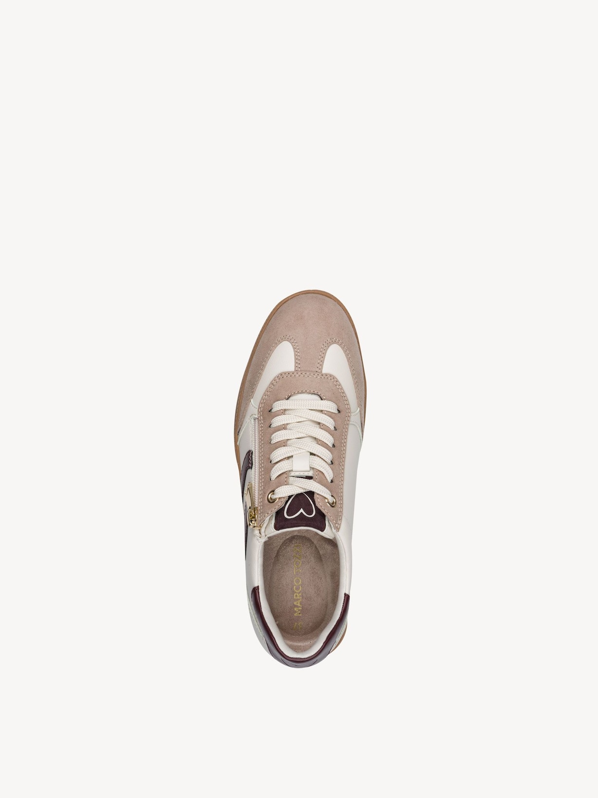 Marco Tozzi, Sneaker - beige CREAM/BORDEAUX, Bild 5 von 6