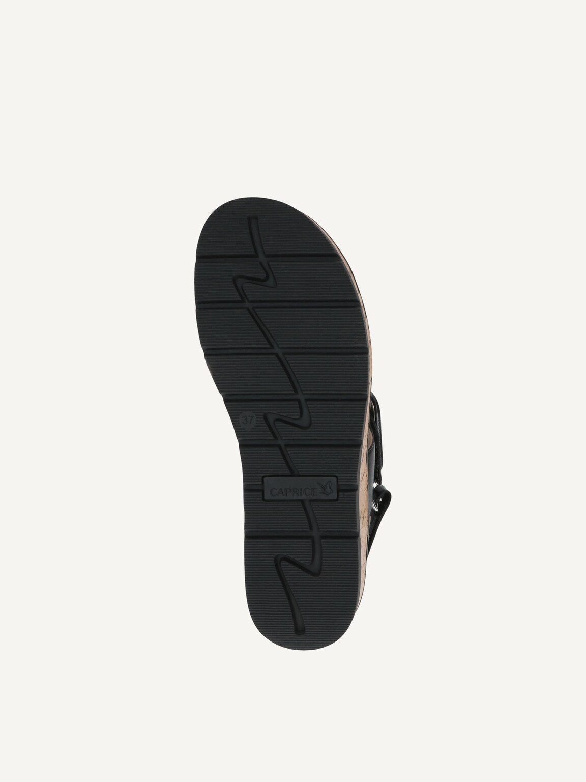 Caprice, Leather Sandal - black BLACK NAPPA, image 4 of 5