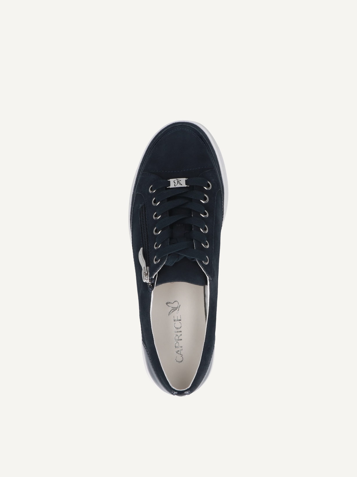 Caprice, Basket en cuir - bleu OCEAN COMB, image 4 sur 5