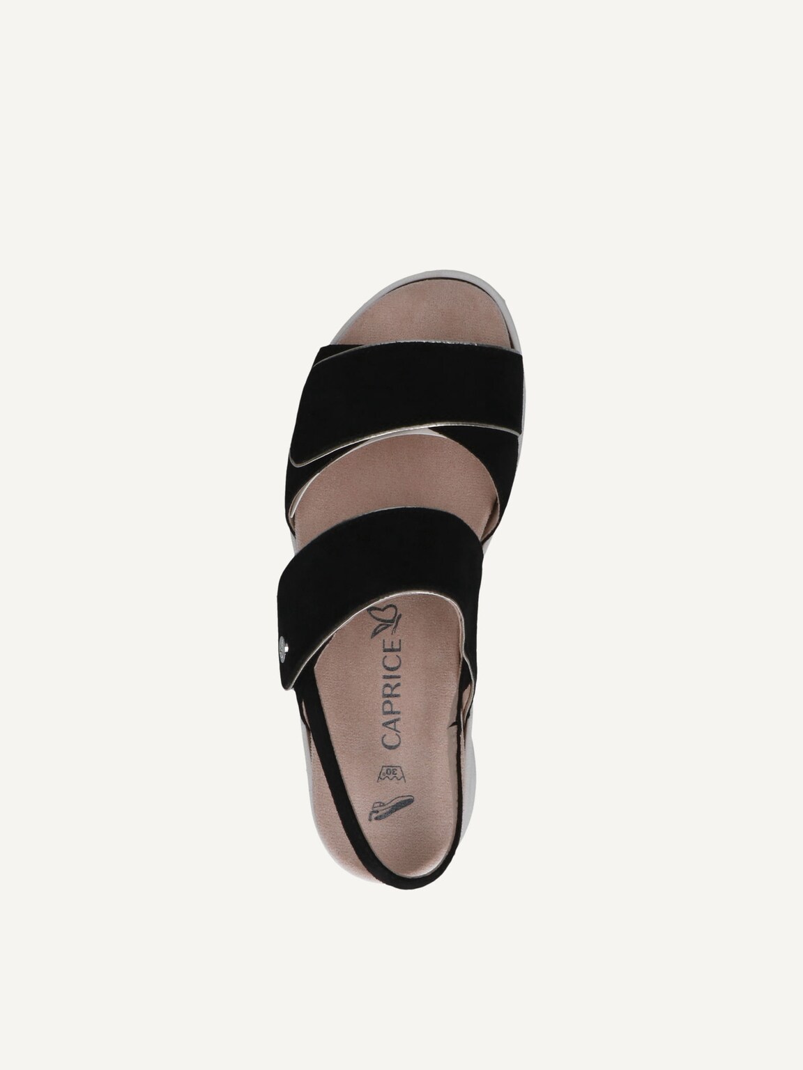 Caprice, Heeled sandal - black BLACK SUEDE, image 5 of 5