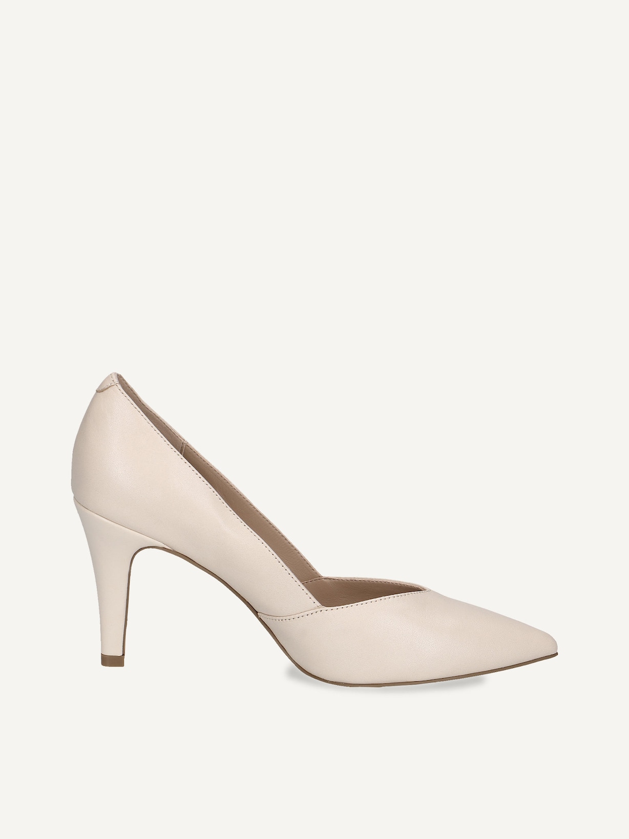 Caprice, Escarpin en cuir - beige CREAM PERLATO, image 3 sur 5