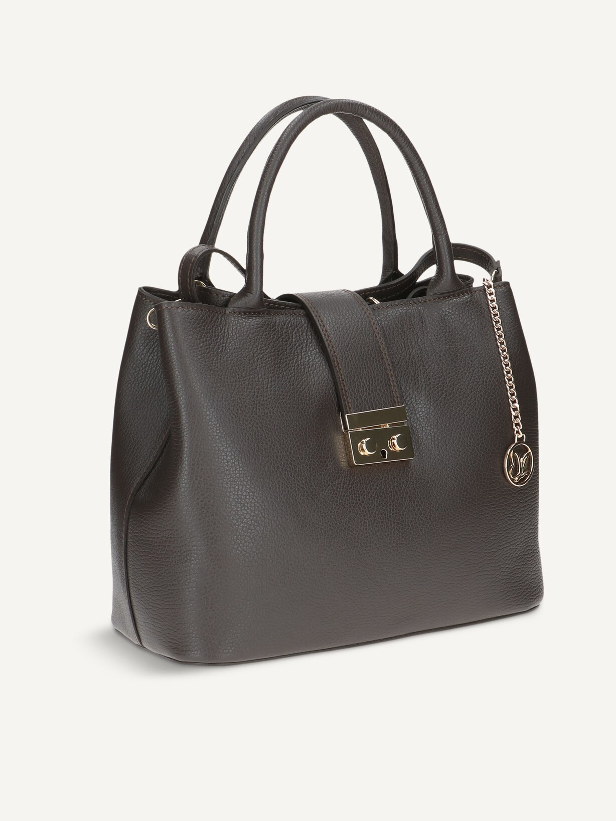 Caprice, Sac à main en cuir - marron DK BROWN NAPPA, image 2 sur 4