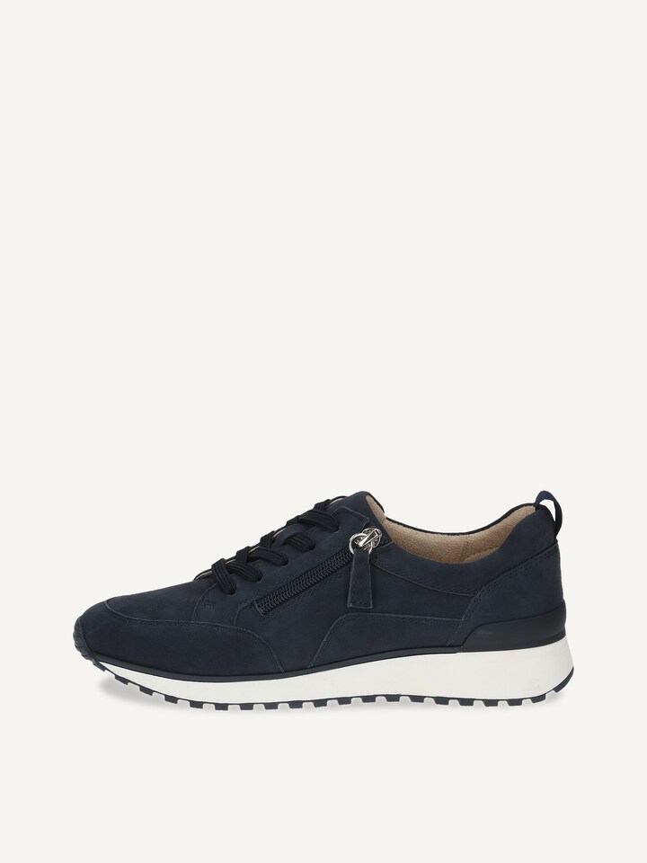 Caprice, Basket en cuir - bleu OCEAN SUEDE