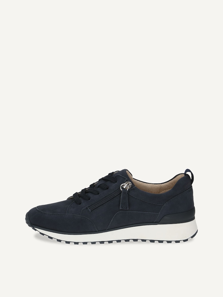 Caprice, Leather Sneaker - blue OCEAN SUEDE, image 4 of 10