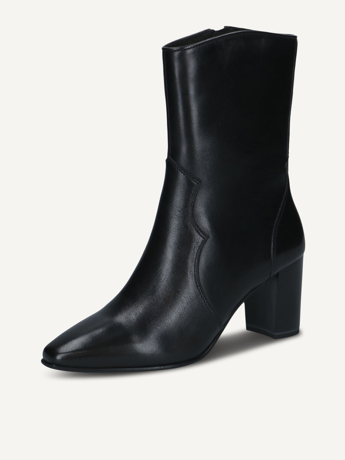 Caprice, Leather Bootie - black BLACK NAPPA, image 1 of 5