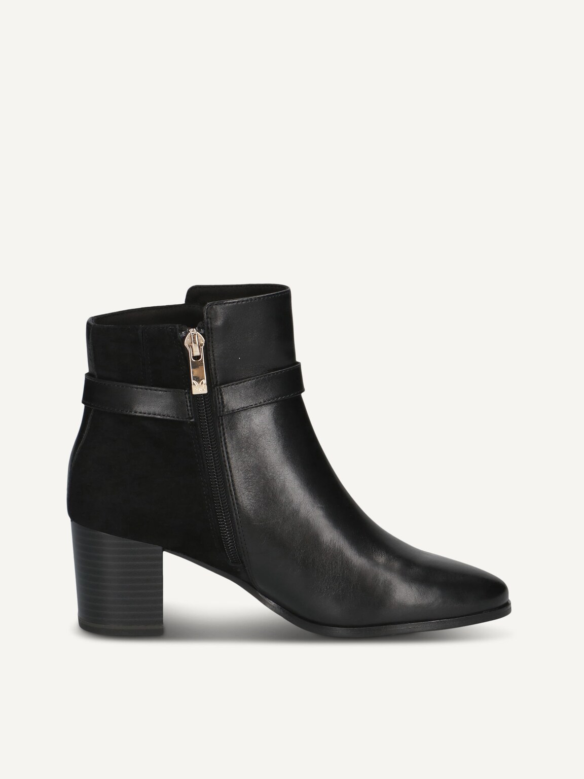 Caprice, Leather Bootie - black BLACK COMB, image 3 of 5