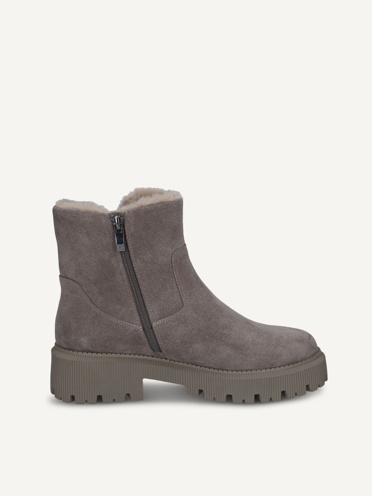 Caprice, Lederstiefelette - braun TAUPE SUEDE, Bild 3 von 5