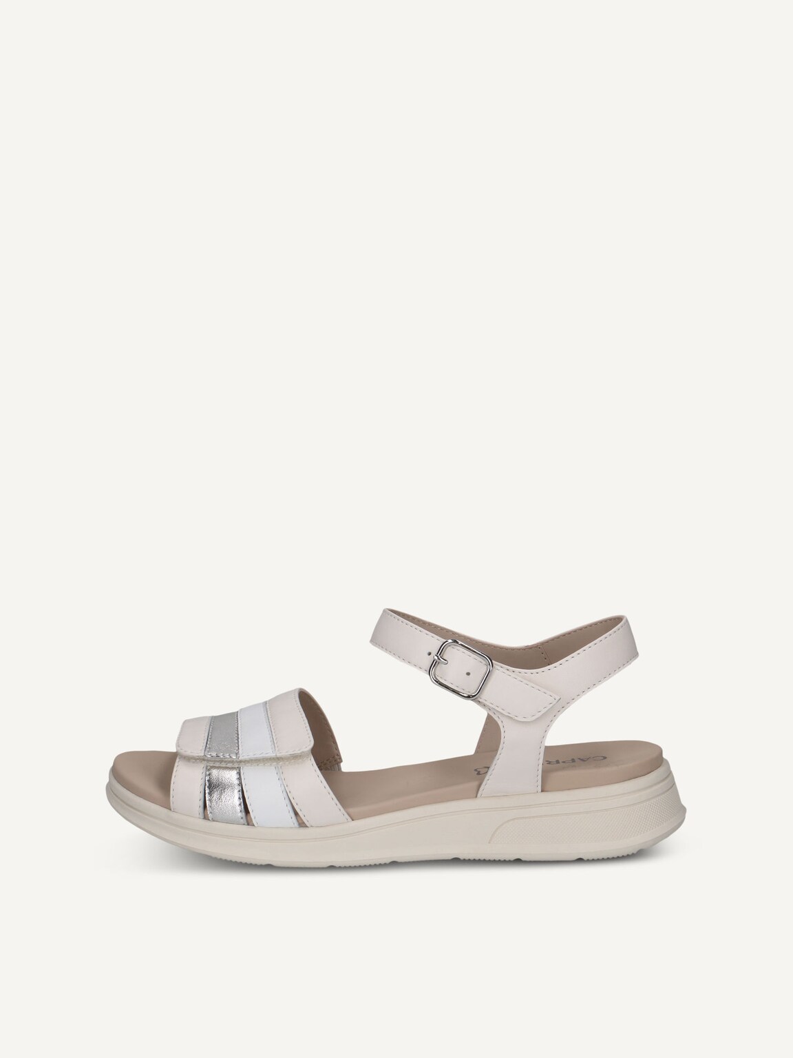 Caprice, Leather Sandal - yellow VANILLA COMB, image 2 of 5