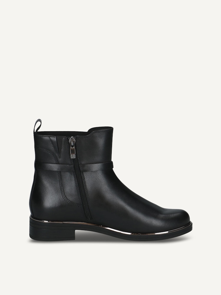Caprice, Bottine en cuir - noir BLACK NAPPA, image 3 sur 5