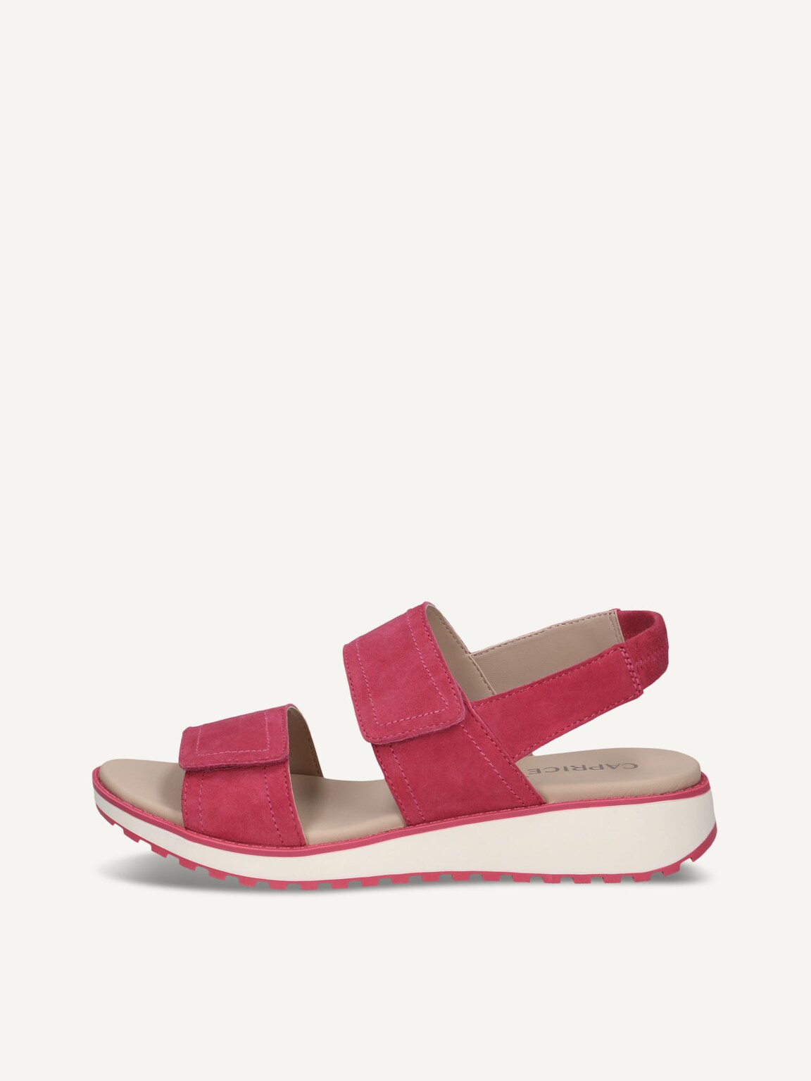 Caprice, Leather Sandal - pink PINK SUEDE, image 2 of 5