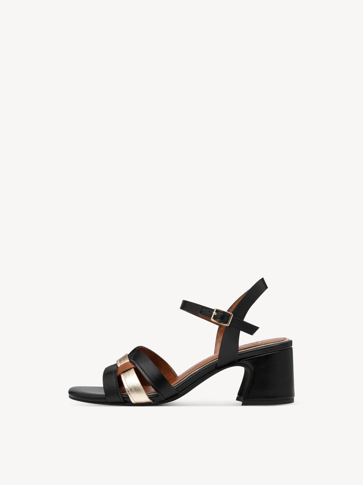 Marco Tozzi, Sandály - černá BLACK COMB, obrázek 2 z 6