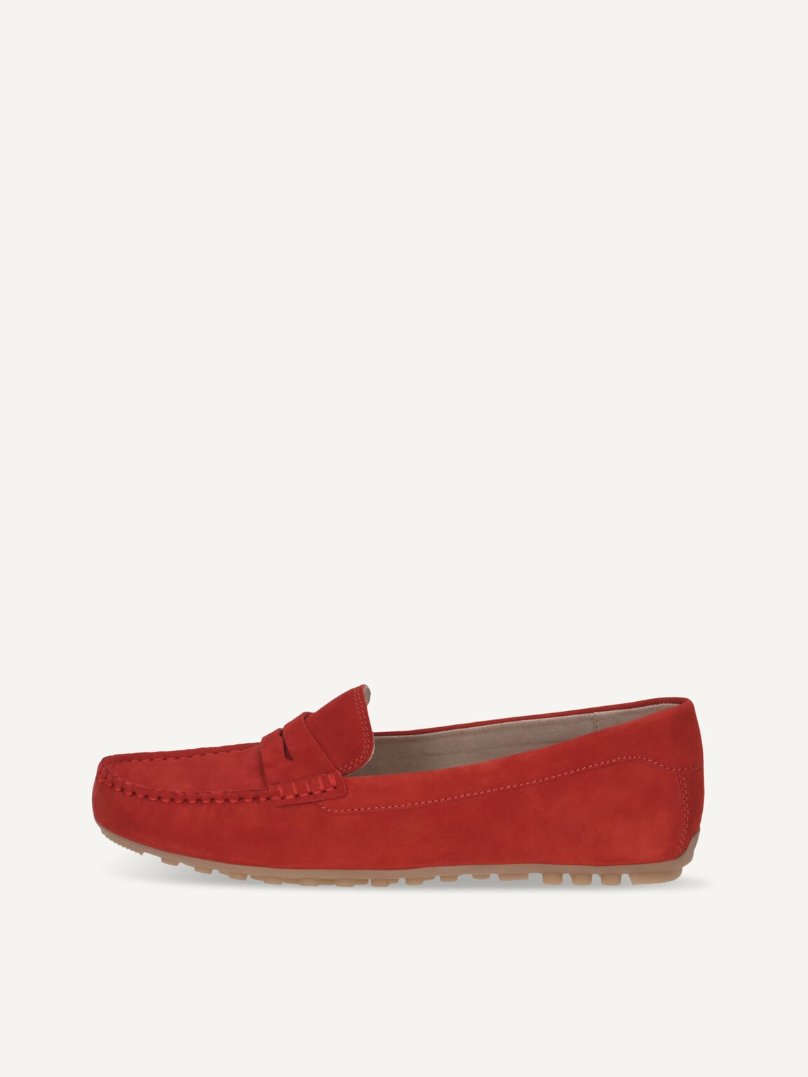 Caprice, Leather Moccasin - red RED SUEDE, image 2 of 5