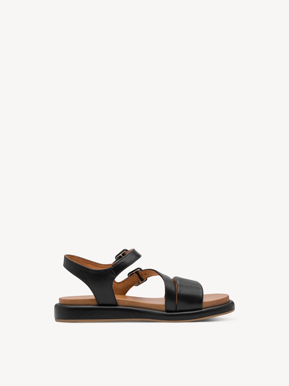 Marco Tozzi, Sandály - černá BLACK, obrázek 6 z 6