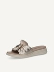 Not selected, Caprice, Leather Mule - metallic LT.GOLD METAL.