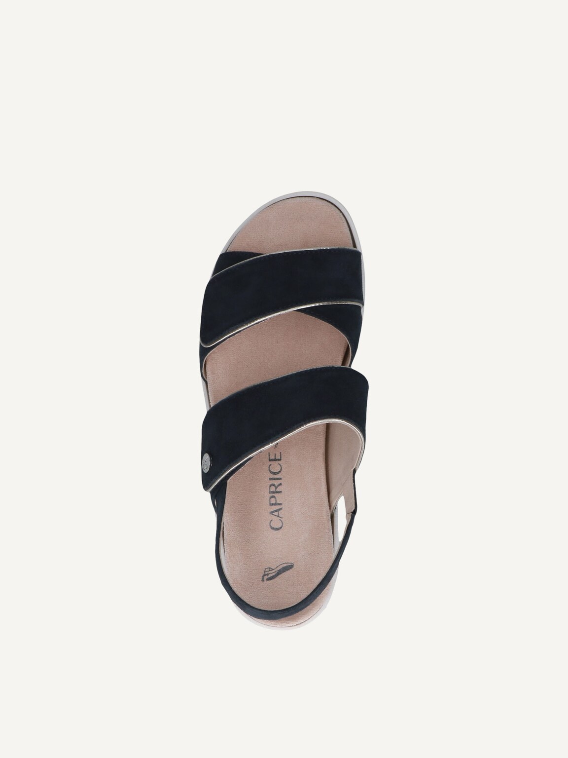 Caprice, Heeled sandal - blue OCEAN SUEDE, image 6 of 6