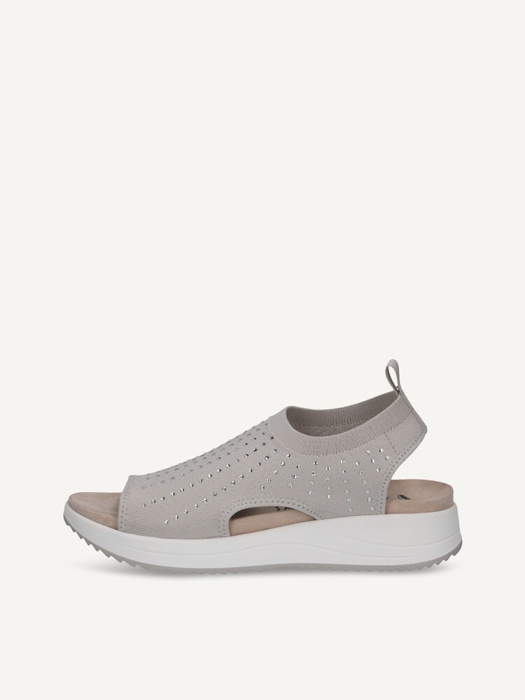 Caprice, Sandal - grey LT GREY KNIT, image 3 of 6